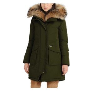 New! Woolrich Military Parka